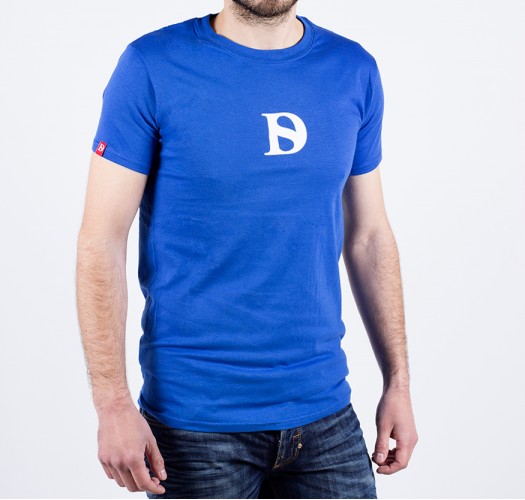 T-shirt / man / D logo (blue)