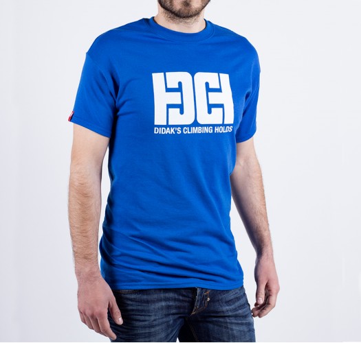T-shirt / man / DHC logo (blue)