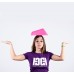T-shirt / woman / DHC logo (purple)
