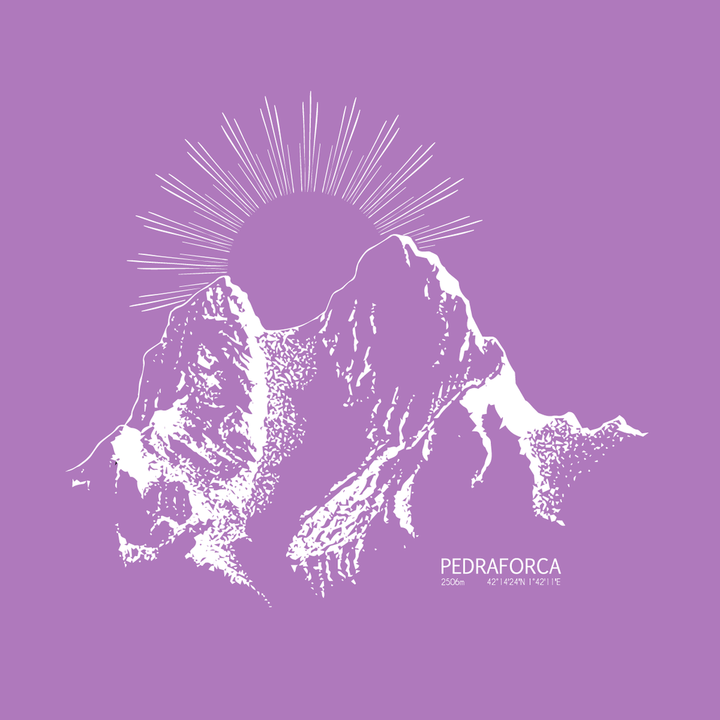 pedraforca lila Samarreta noia .webp