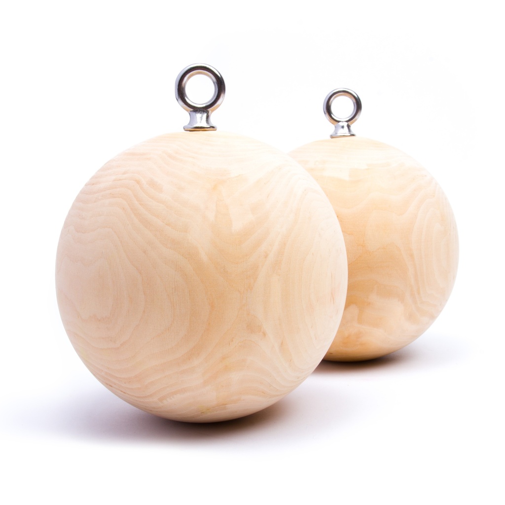 [6050e] Wood Dragon Balls XL x2